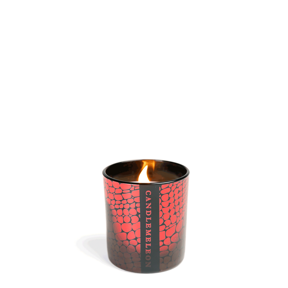 Candlemeleon Red Snake Candle 200g